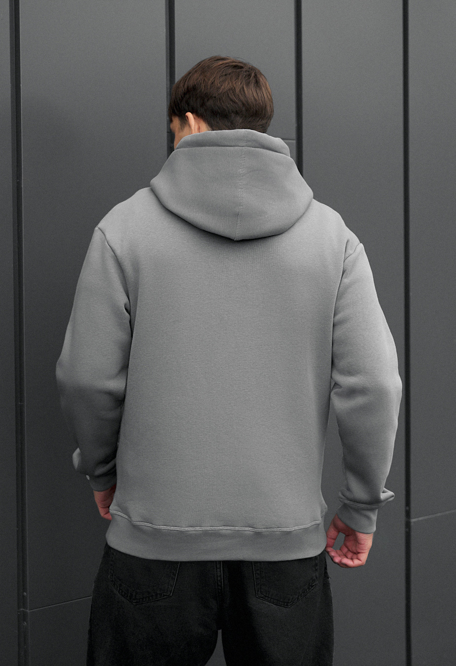 Hanorac Staff gray basic fleece