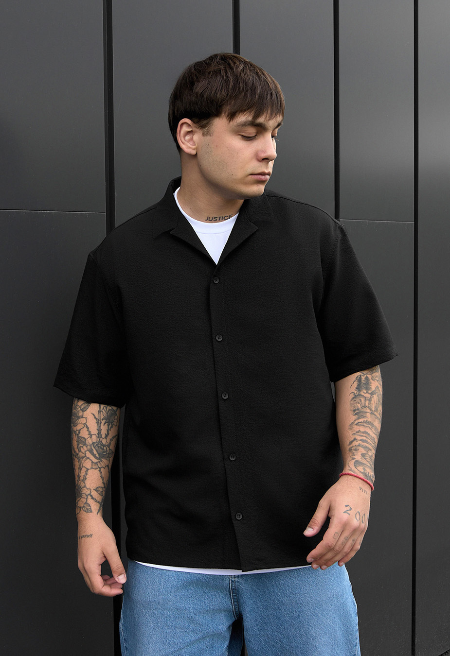 Cămașă Staff ind black