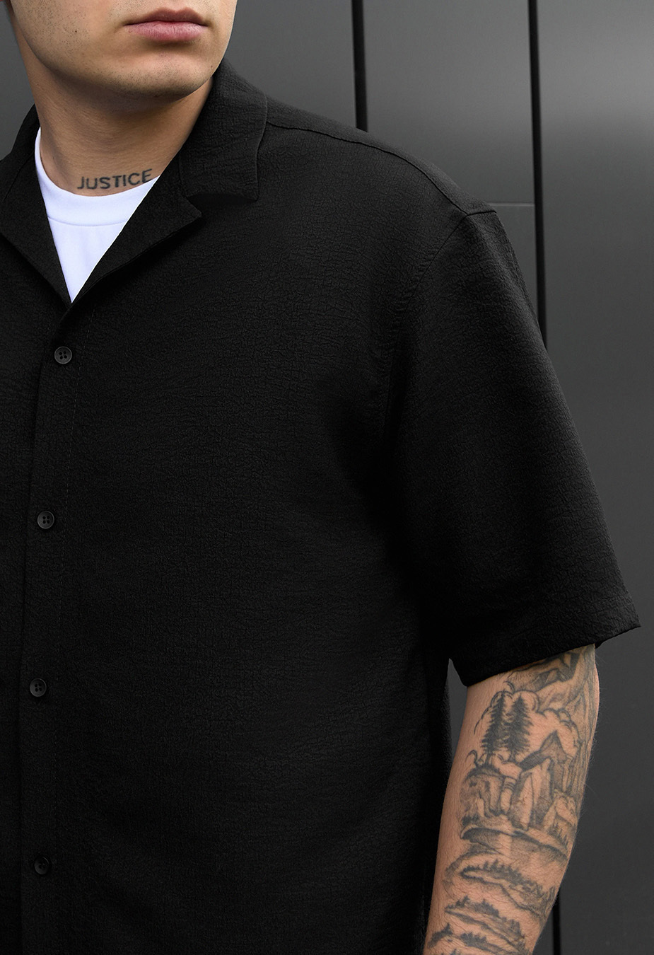 Cămașă Staff ind black