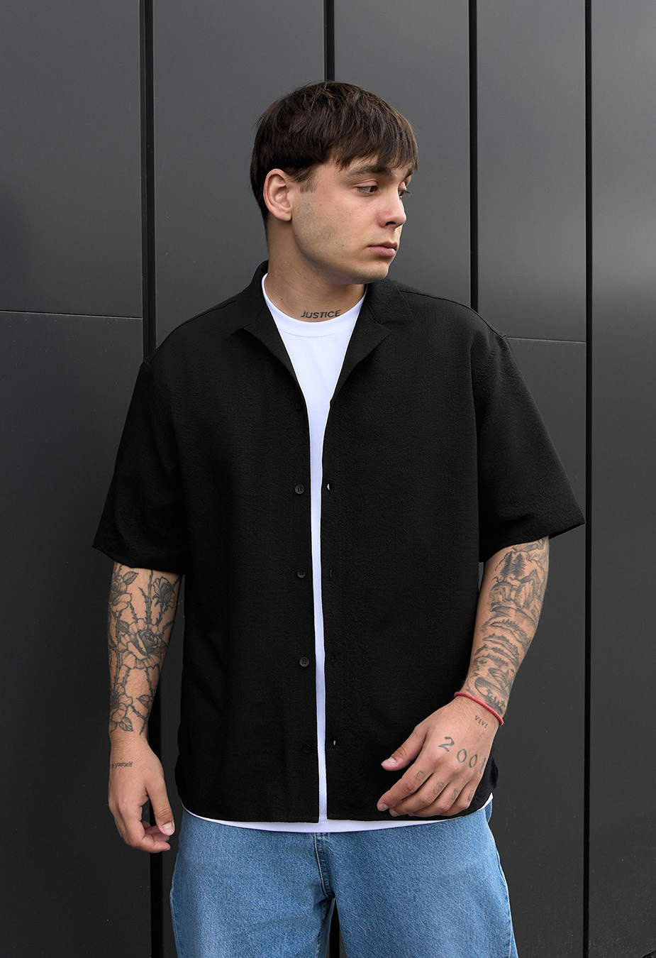 Cămașă Staff ind black
