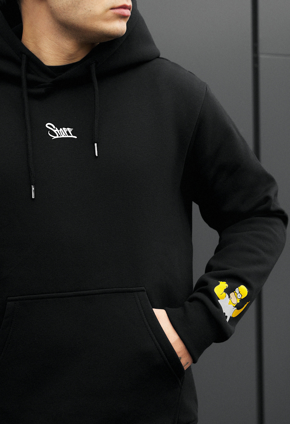 Hanorac Staff b & logo fleece