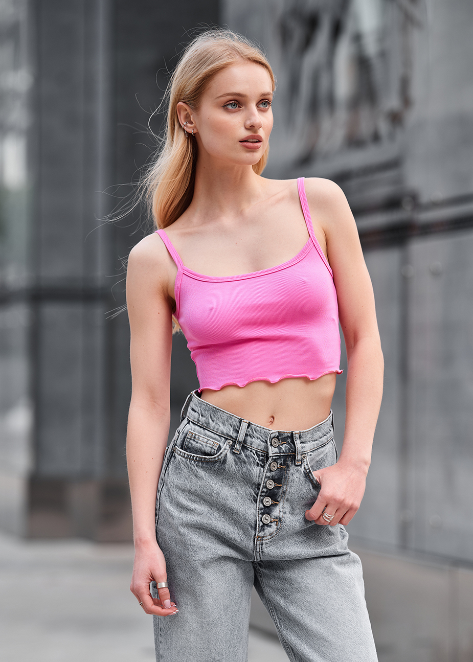 Top de damă Staff wa pink2