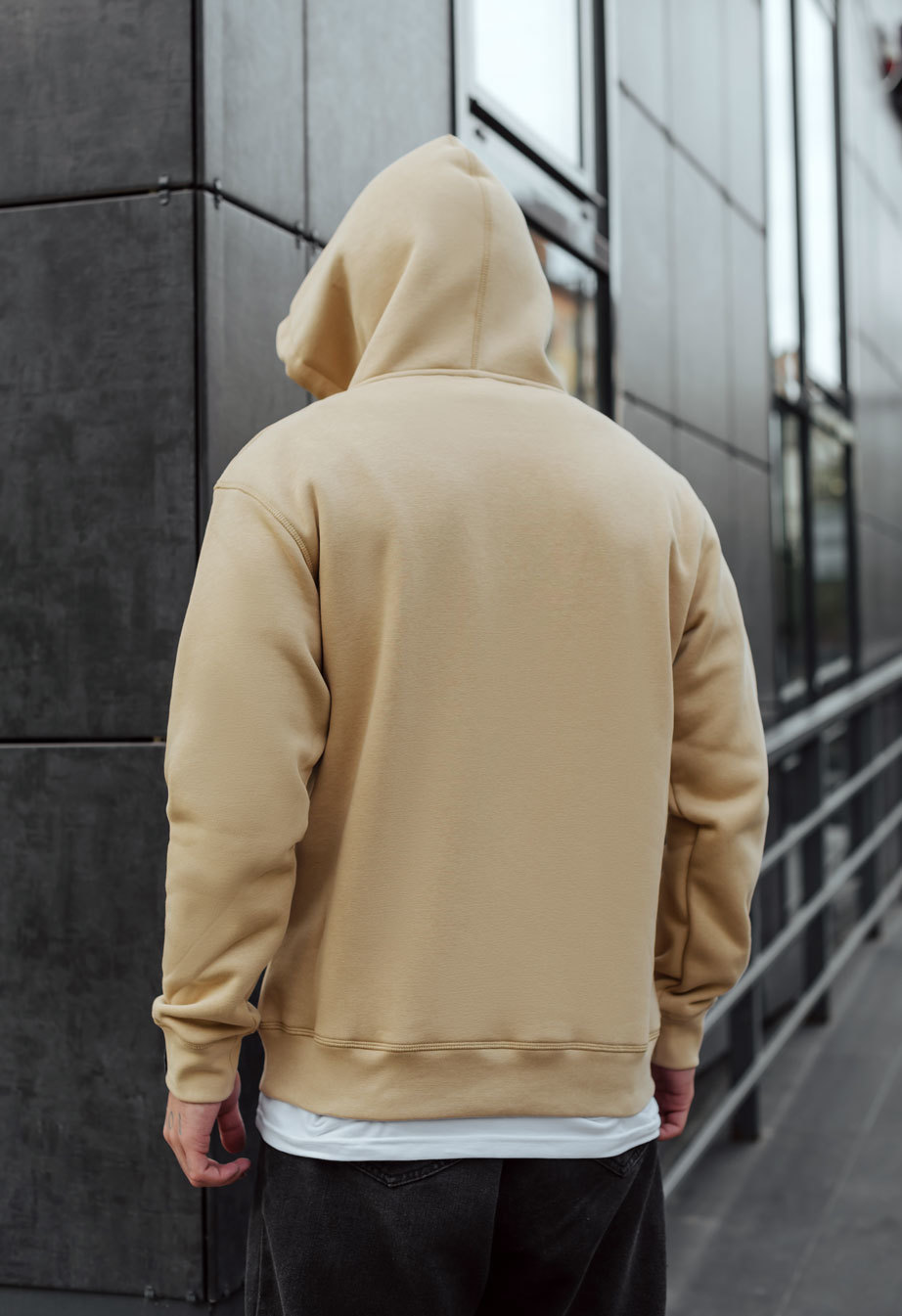 Hanorac Staff light brown basic fleece