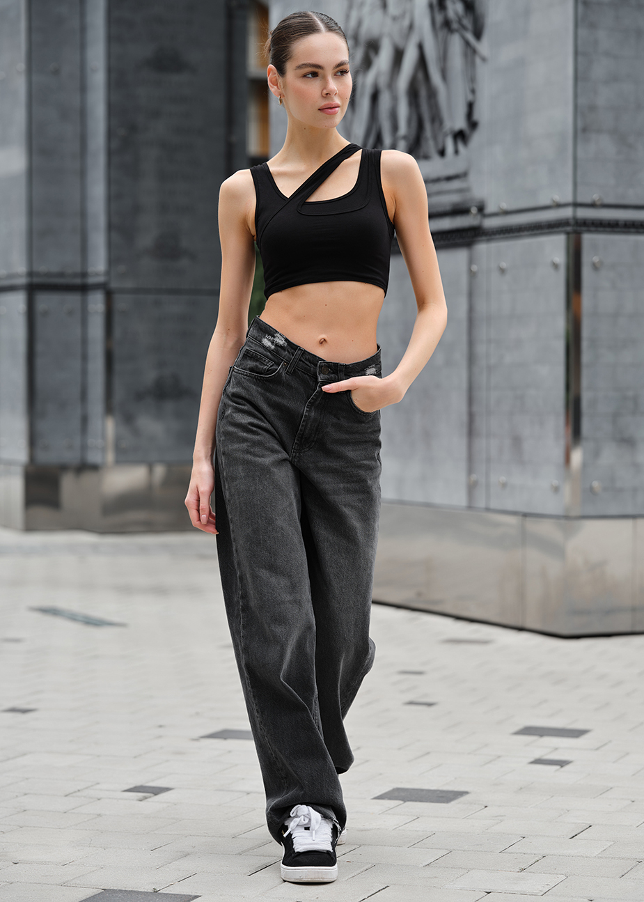 Top de damă Staff ma black