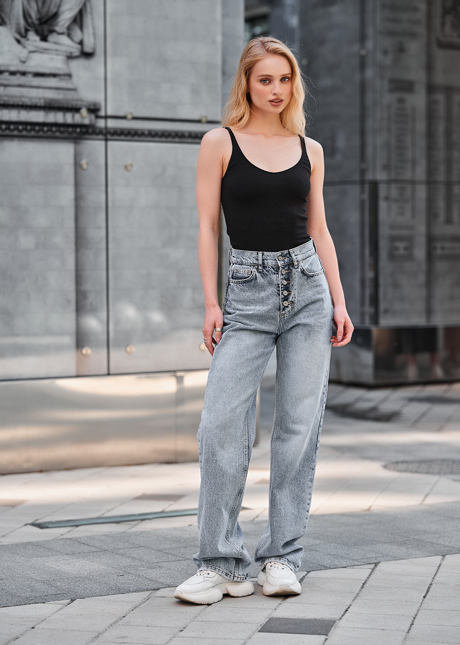 Top de damă Staff lim black
