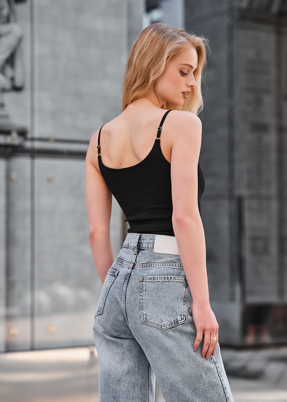 Top de damă Staff lim black