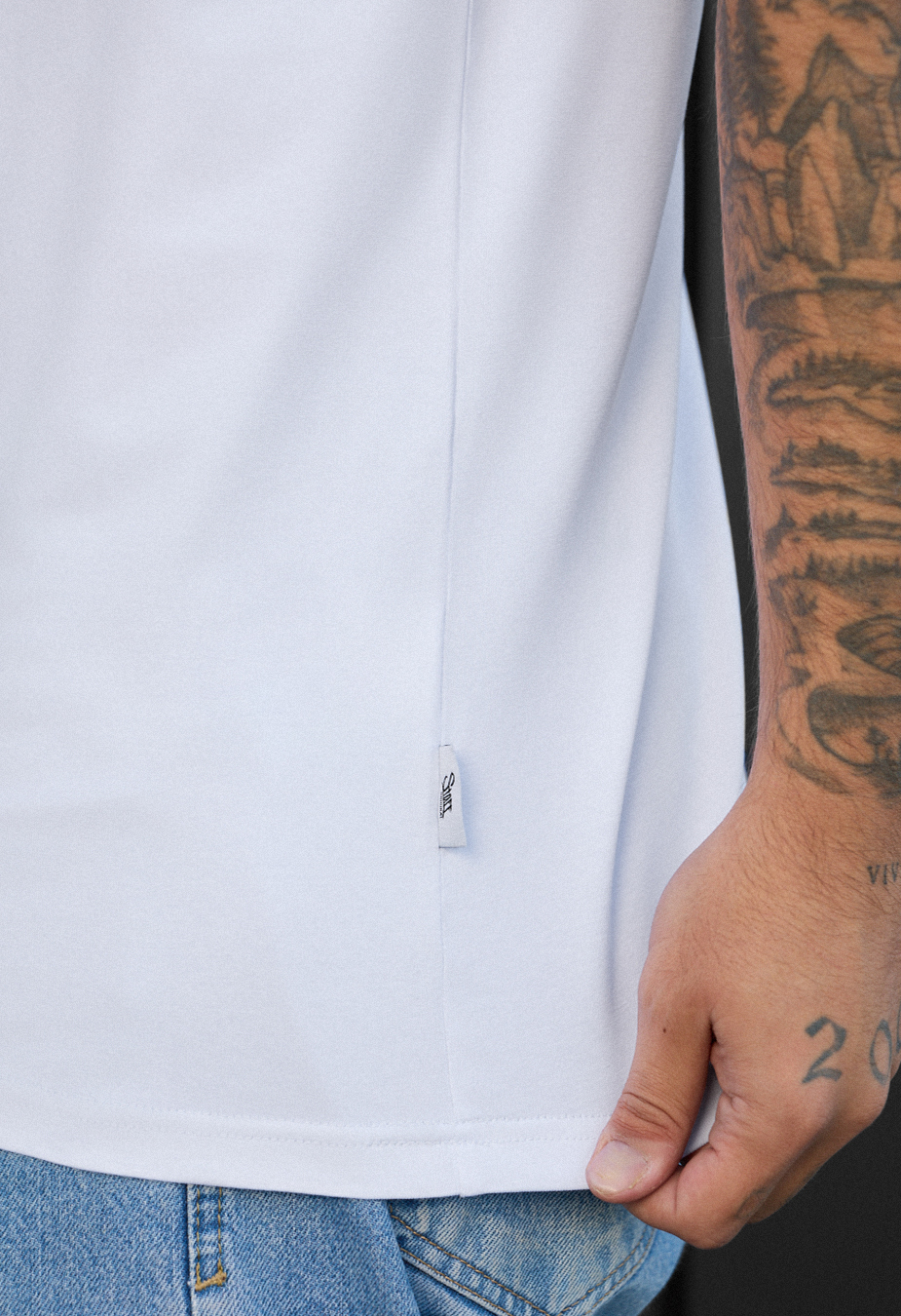 Tricou Staff white