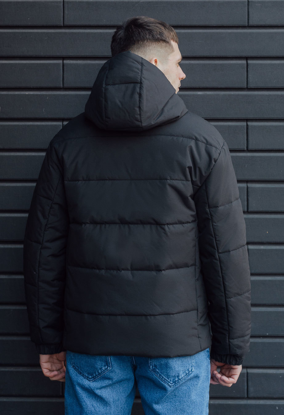 Geacă de iarnă Staff K black basic