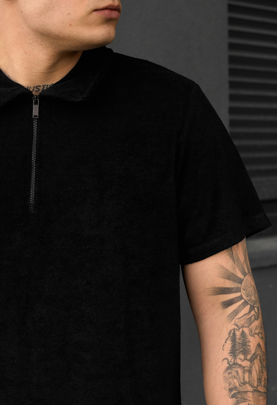 Set de vară tricou + pantaloni scurți Staff ch black