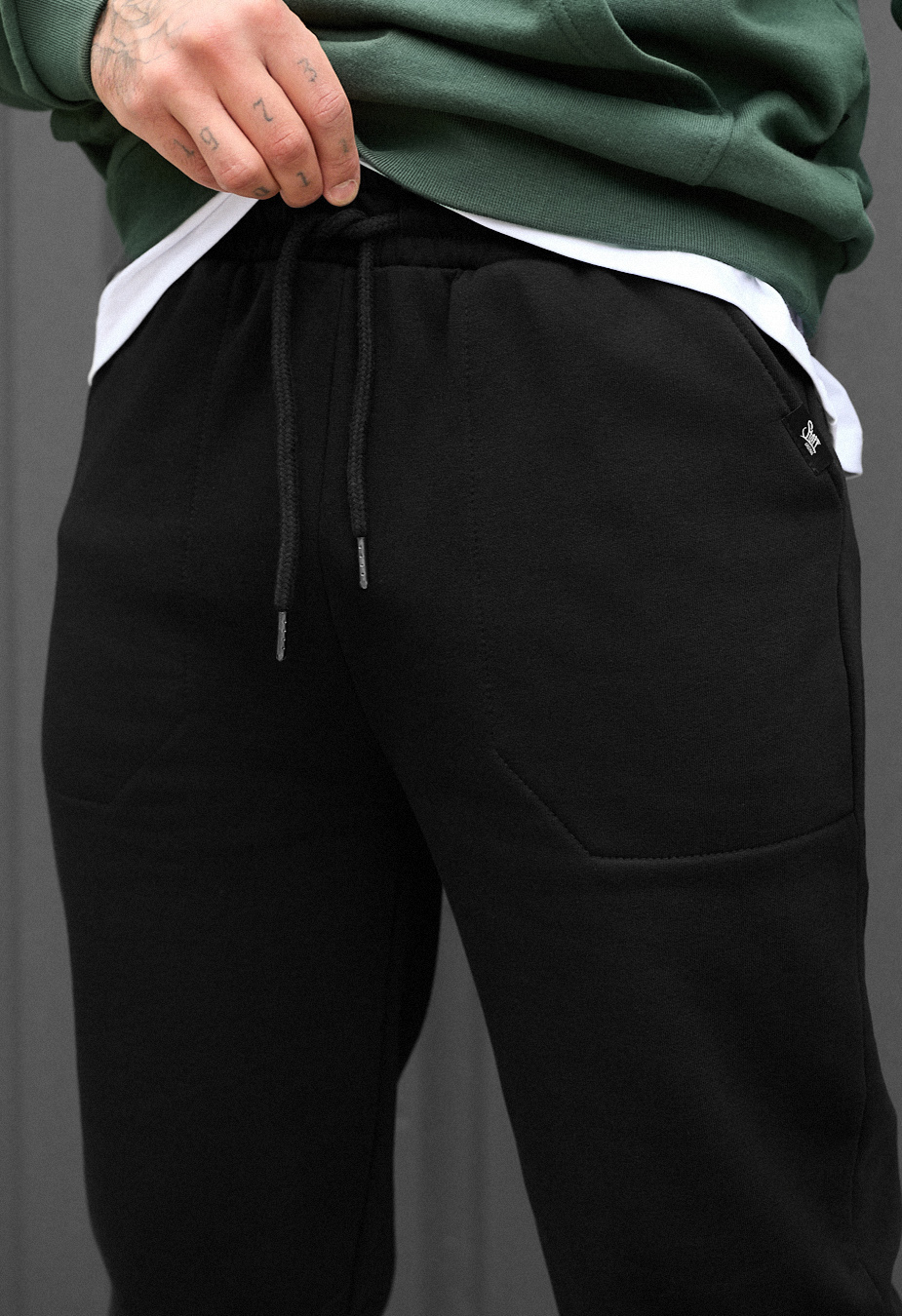 Pantaloni de trening Staff black fleece