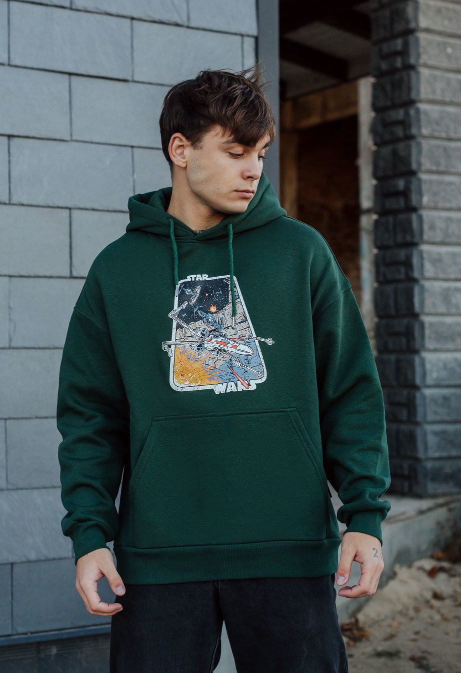 Hanorac Staff star oversize fleece