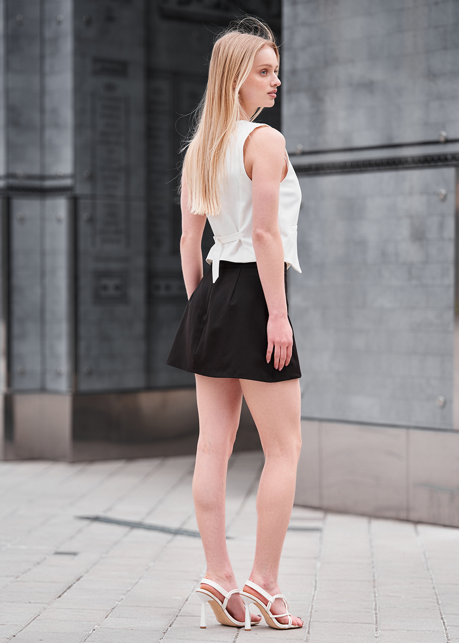 Fustă-pantaloni scurți de damă Staff tia black