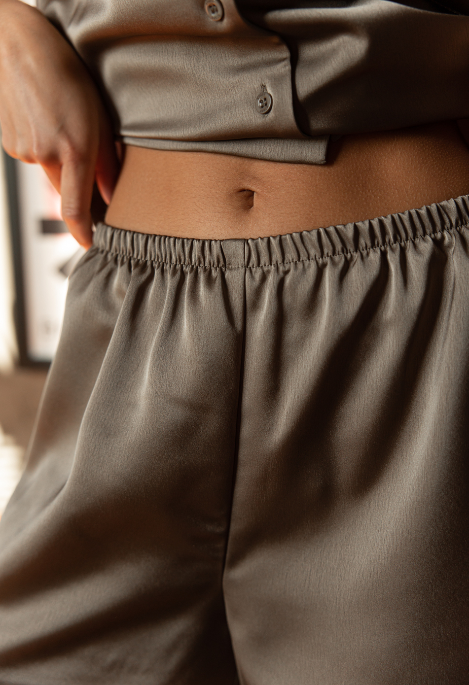 Pijamale de damă Staff no dark brown