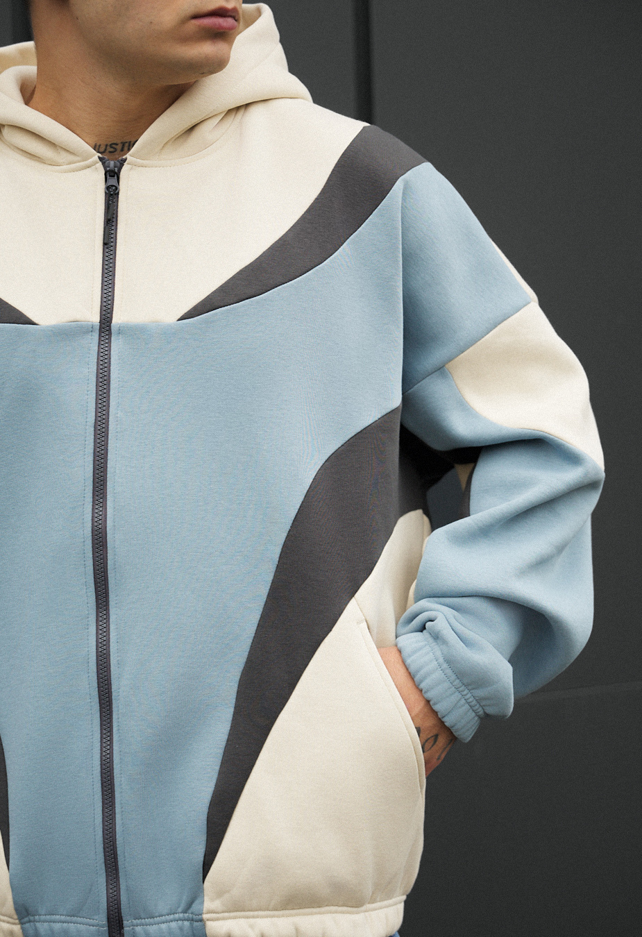 Hanorac Staff mix 2 oversize fleece