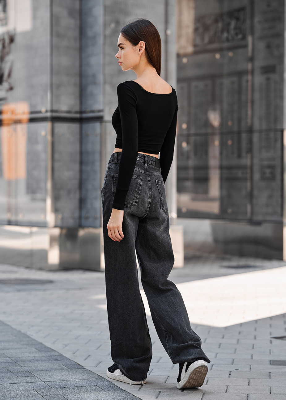 Top de damă Staff id black