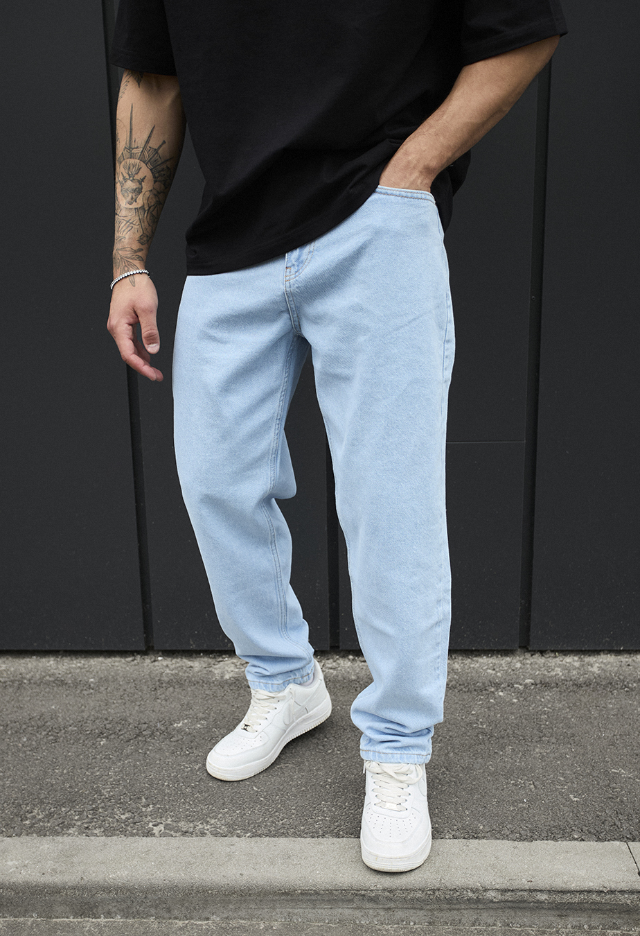 Blugi Staff light blue regular