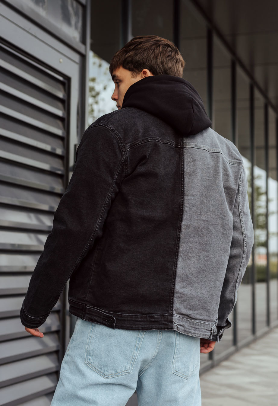 Jachetă din denim Staff 02 two colors
