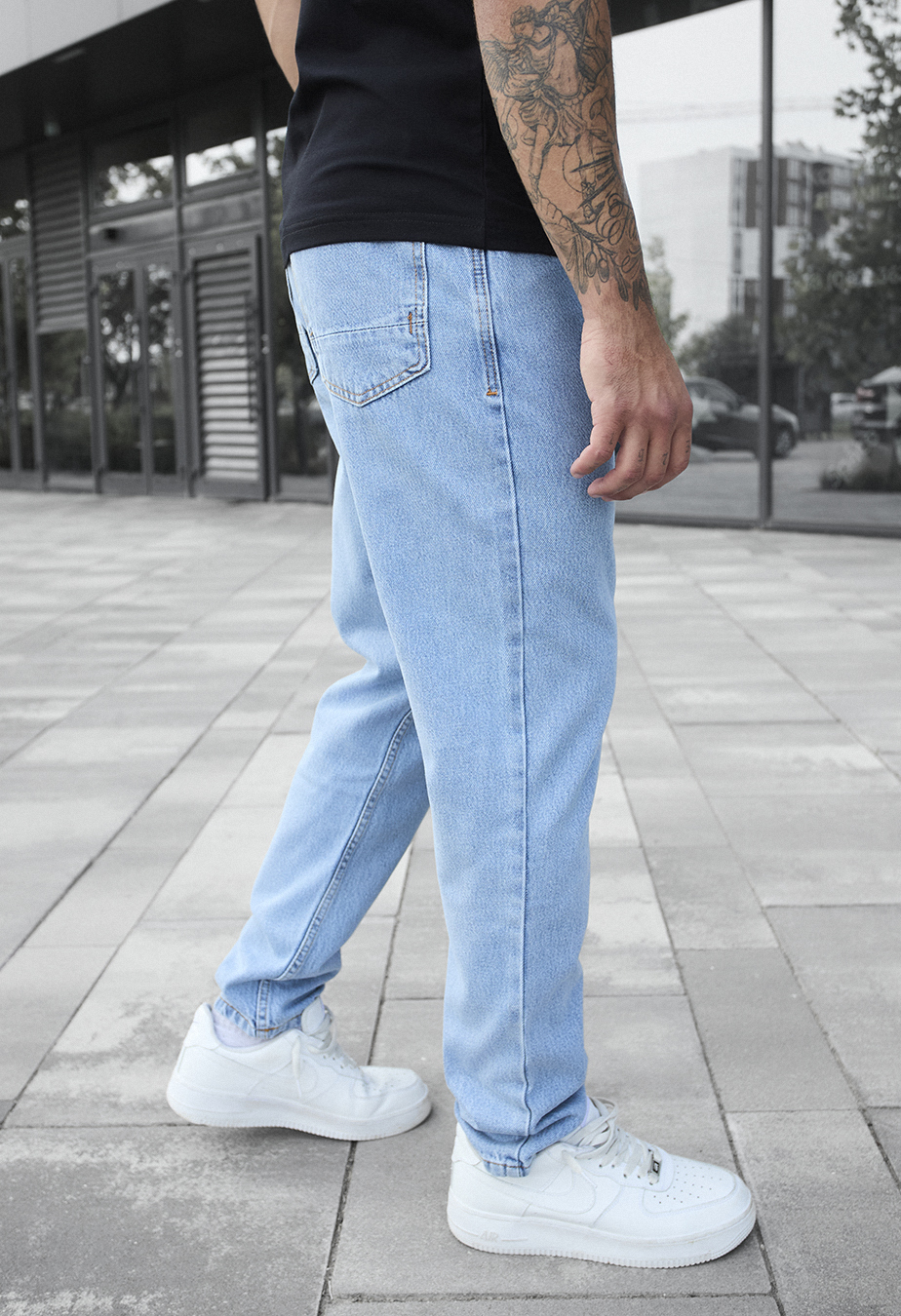 Blugi Staff 75 blue slim