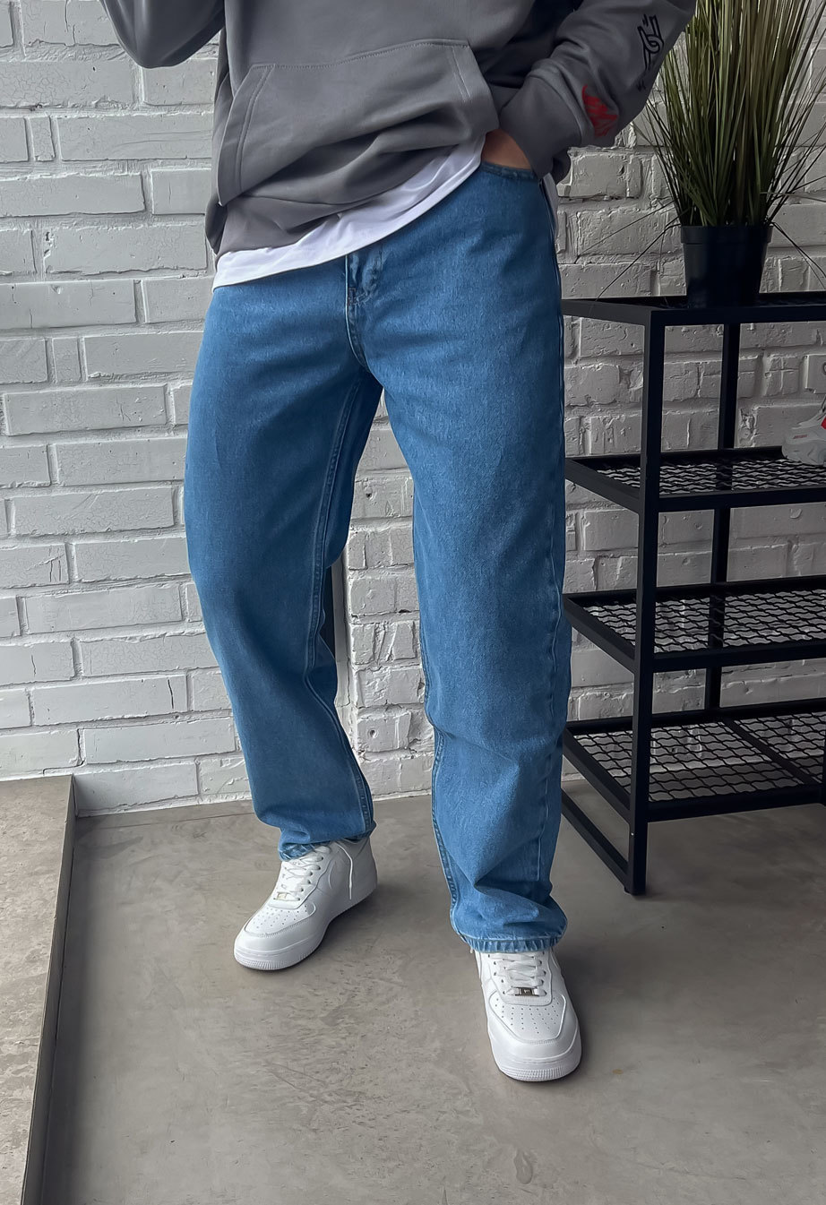 Blugi Staff blue regular