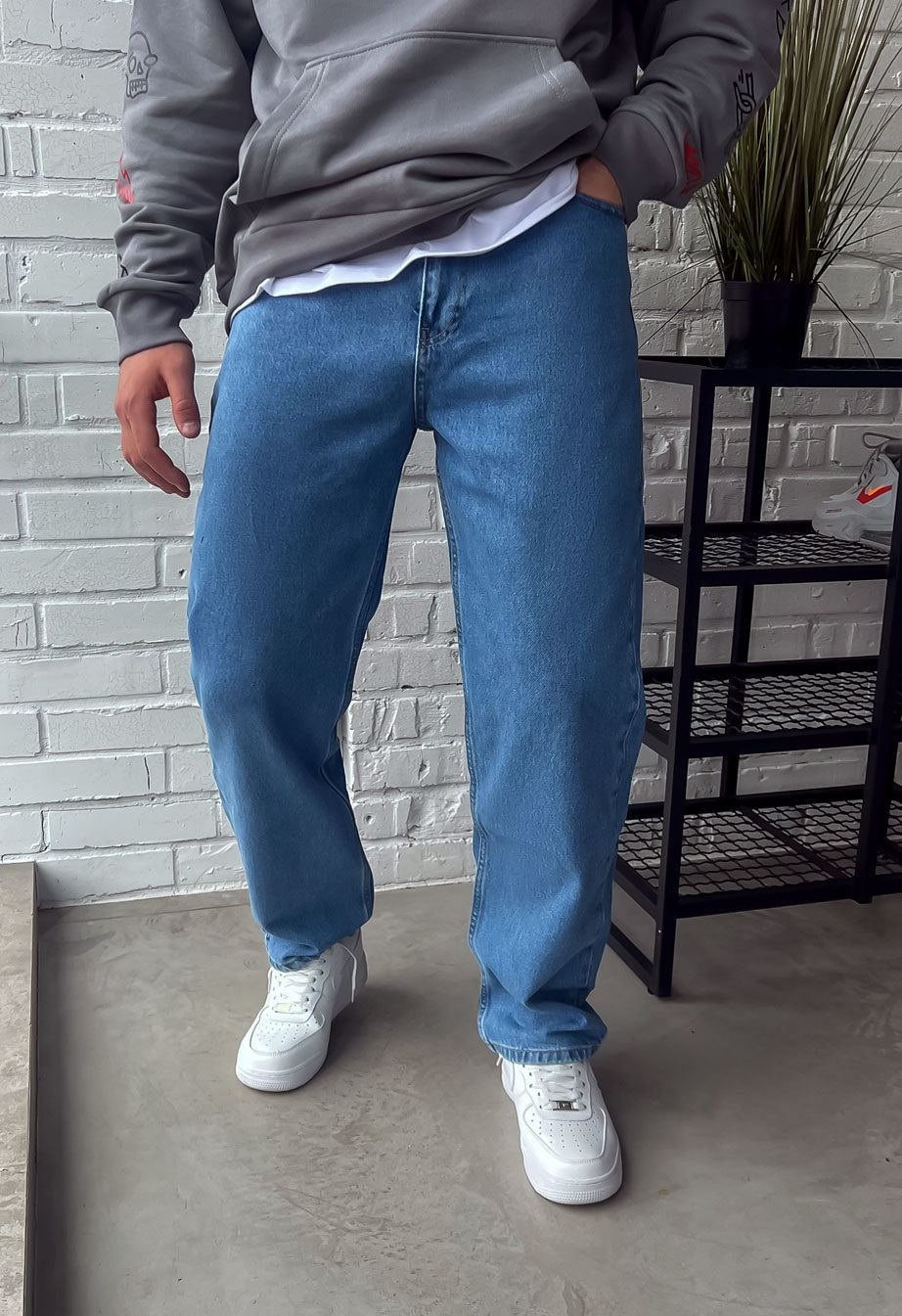 Blugi Staff blue regular