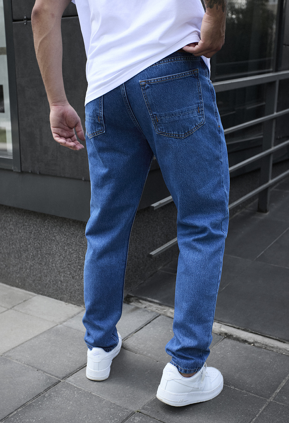 Blugi Staff 75 blue slim