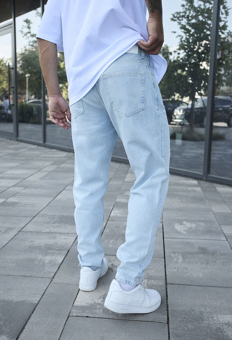 Blugi Staff 22 light blue regular