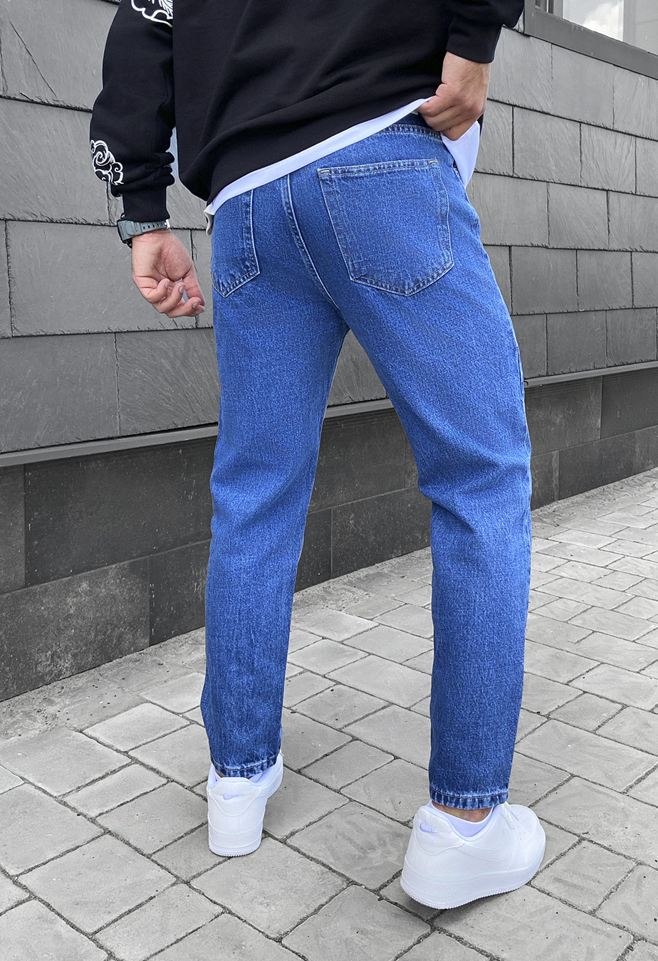 Blugi Staff blue slim