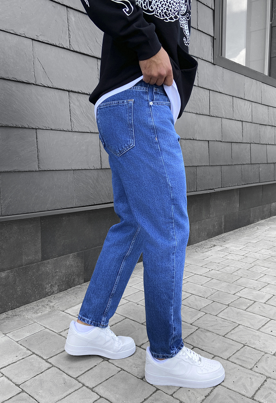 Blugi Staff blue slim