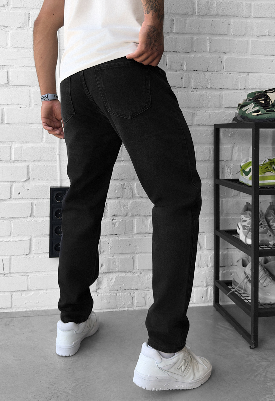 Blugi Staff 3 black regular