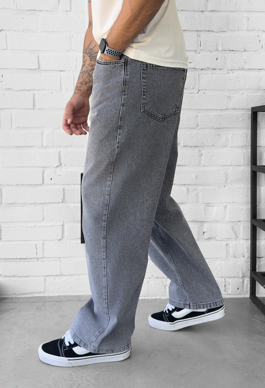 Blugi Staff  gray baggy