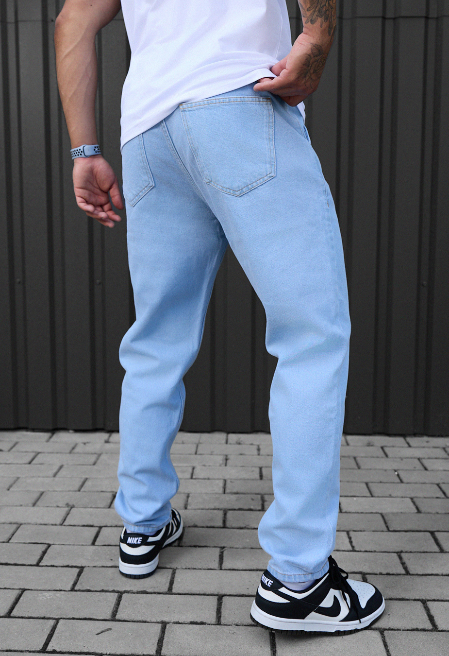 Blugi Staff 10 light blue regular