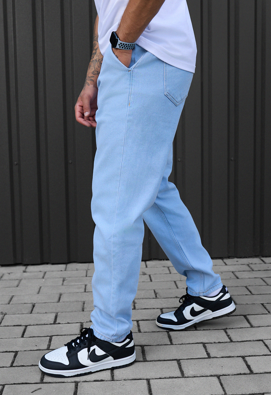 Blugi Staff 10 light blue regular
