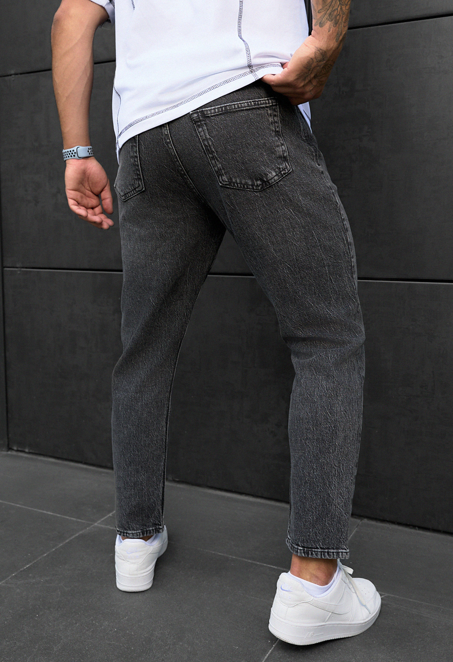 Blugi Staff 15 loose fit gray