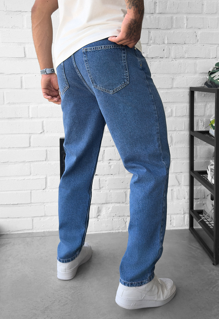 Blugi Staff 15 loose fit blue2