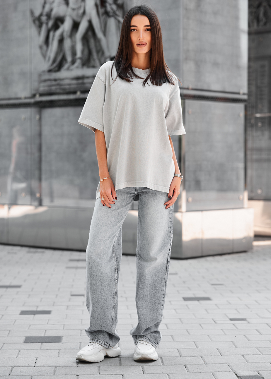 Tricou de damă Staff jo light gray