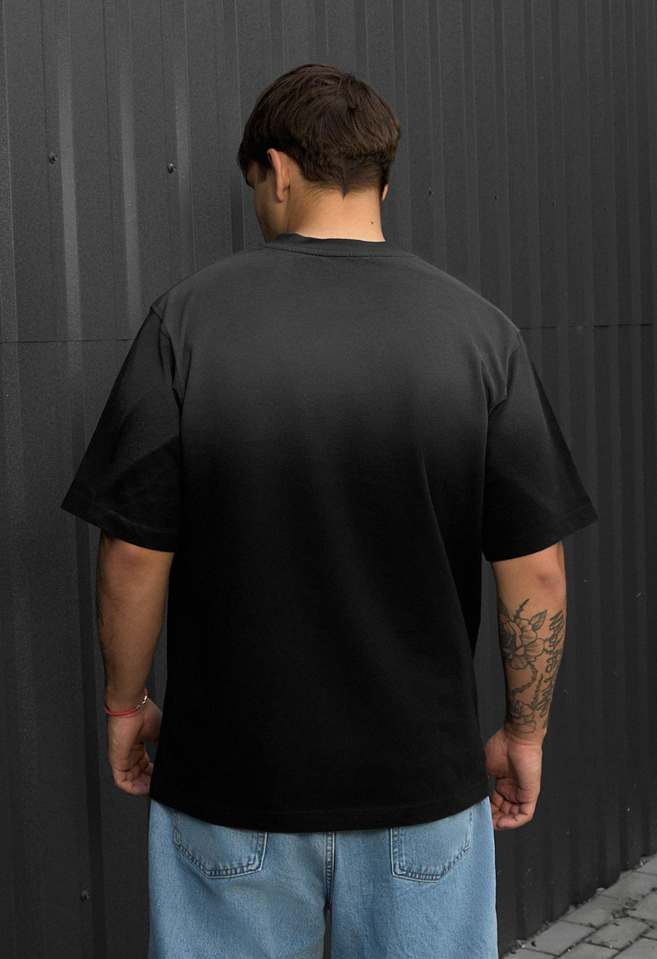 Tricou Staff va1 black logo oversize
