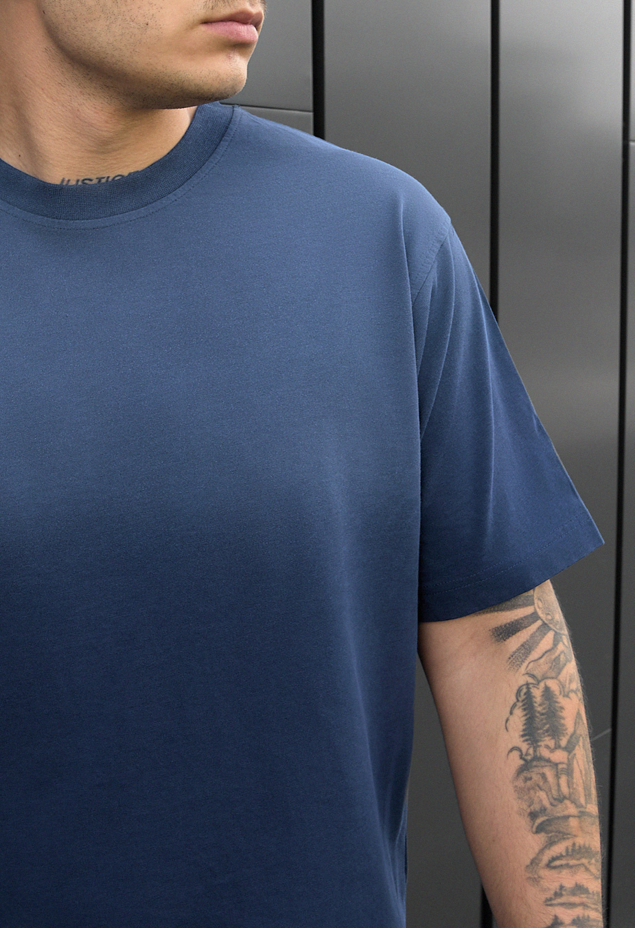 Tricou Staff va1 navy oversize