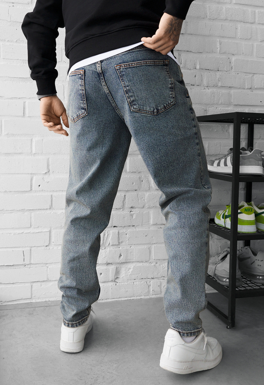 Blugi Staff 27 navy regular