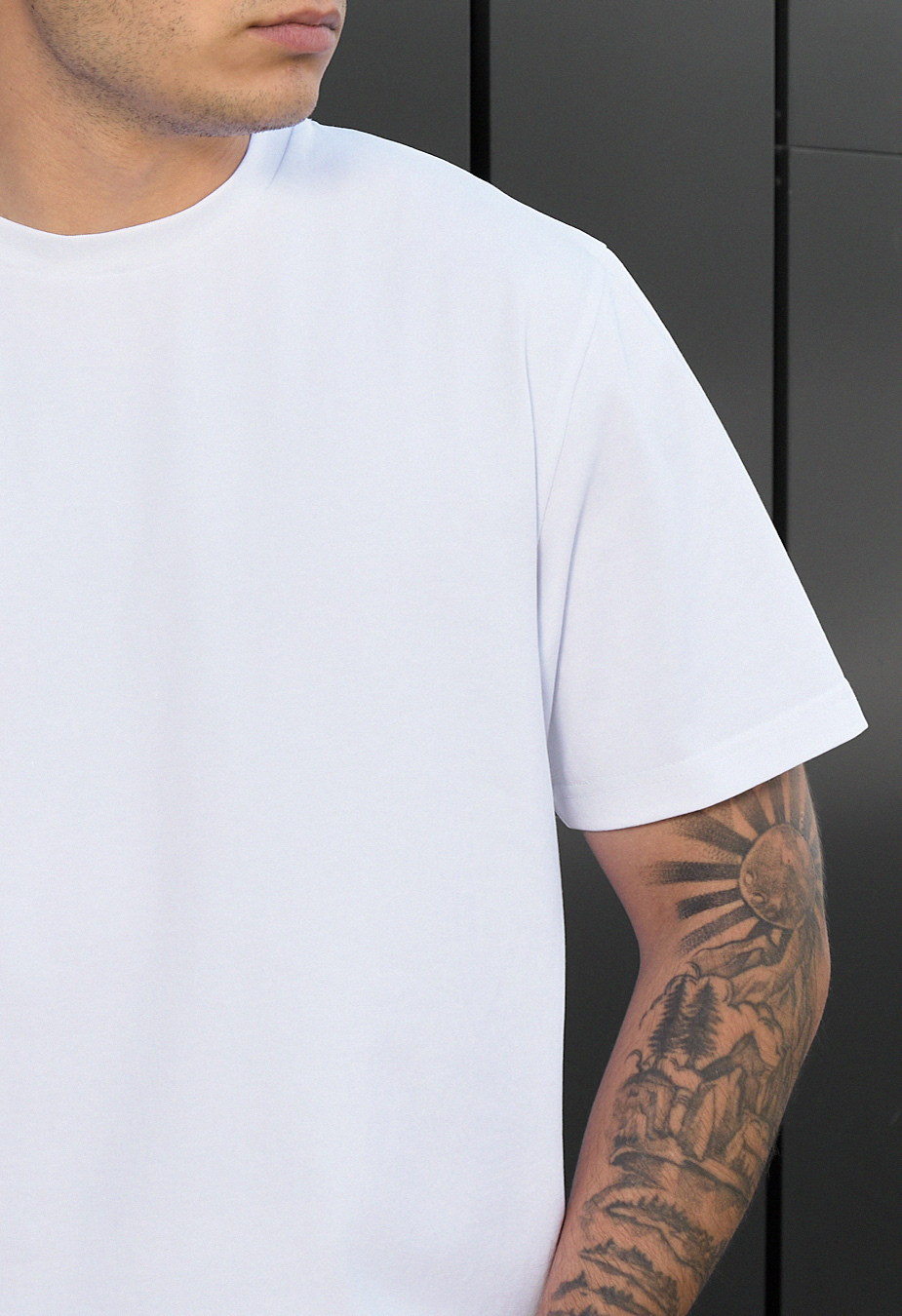 Tricou Staff white