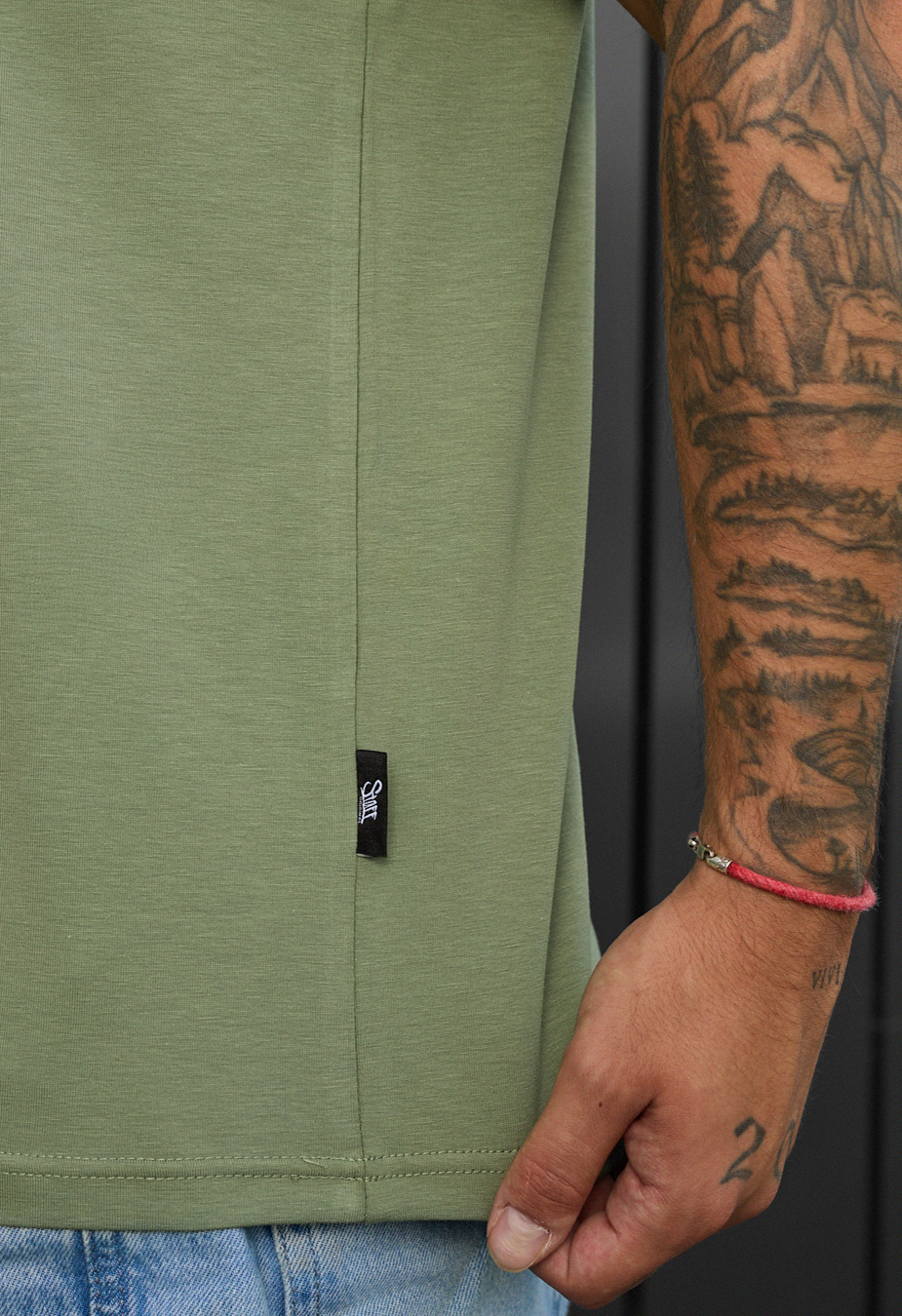 Tricou Staff green