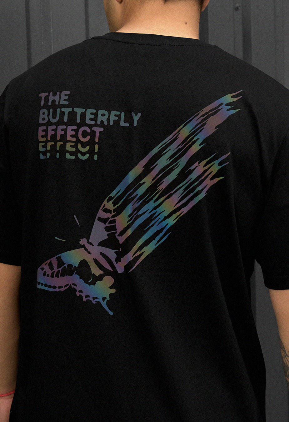 Tricou Staff butterfly effect reflective