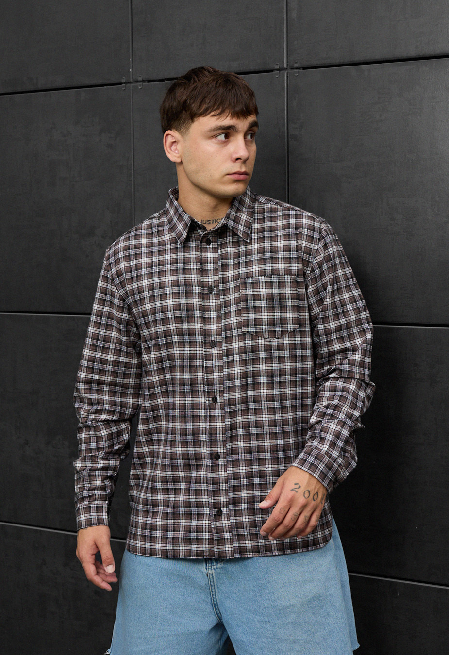Cămașă Staff ed dark gray2