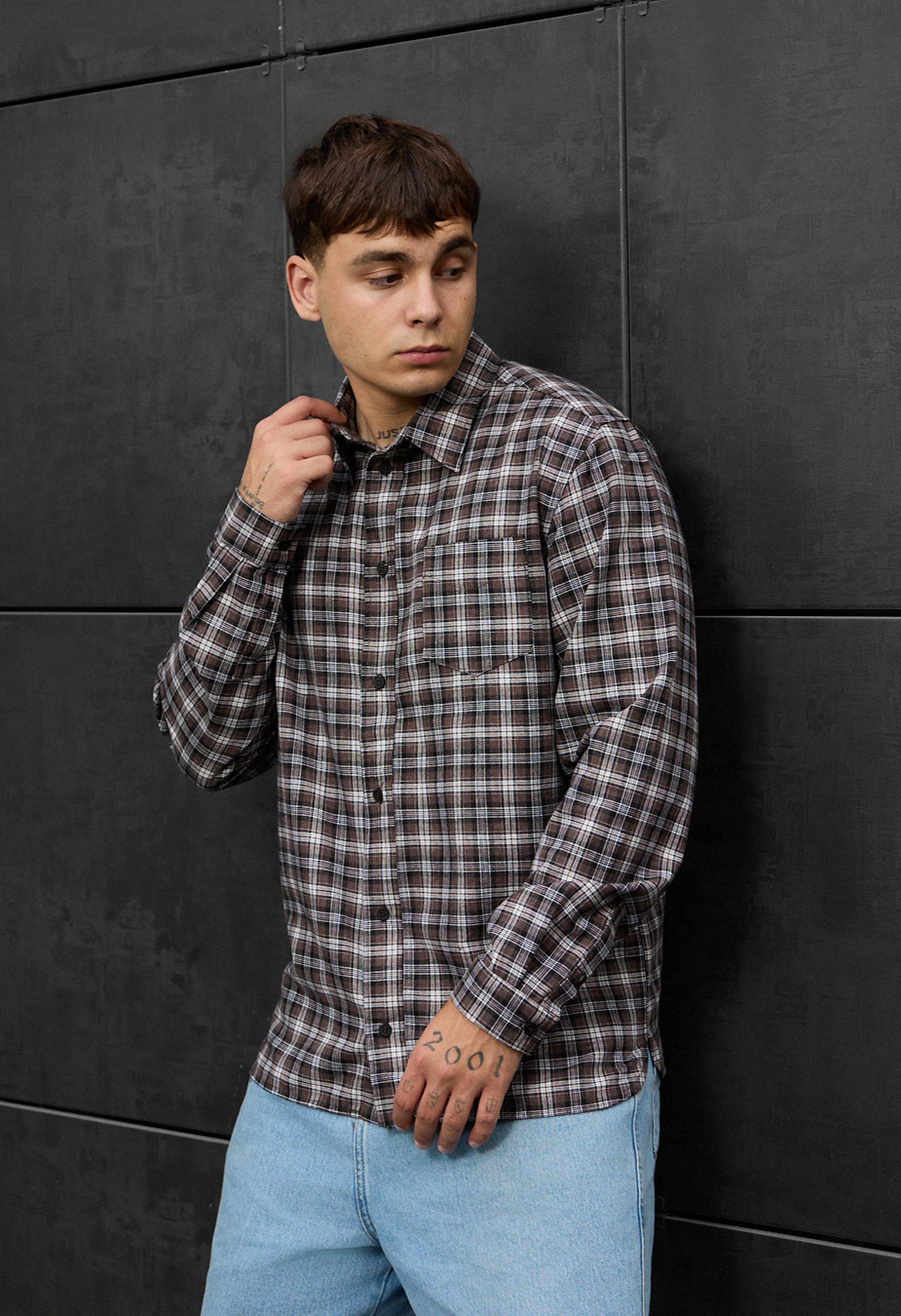 Cămașă Staff ed dark gray2