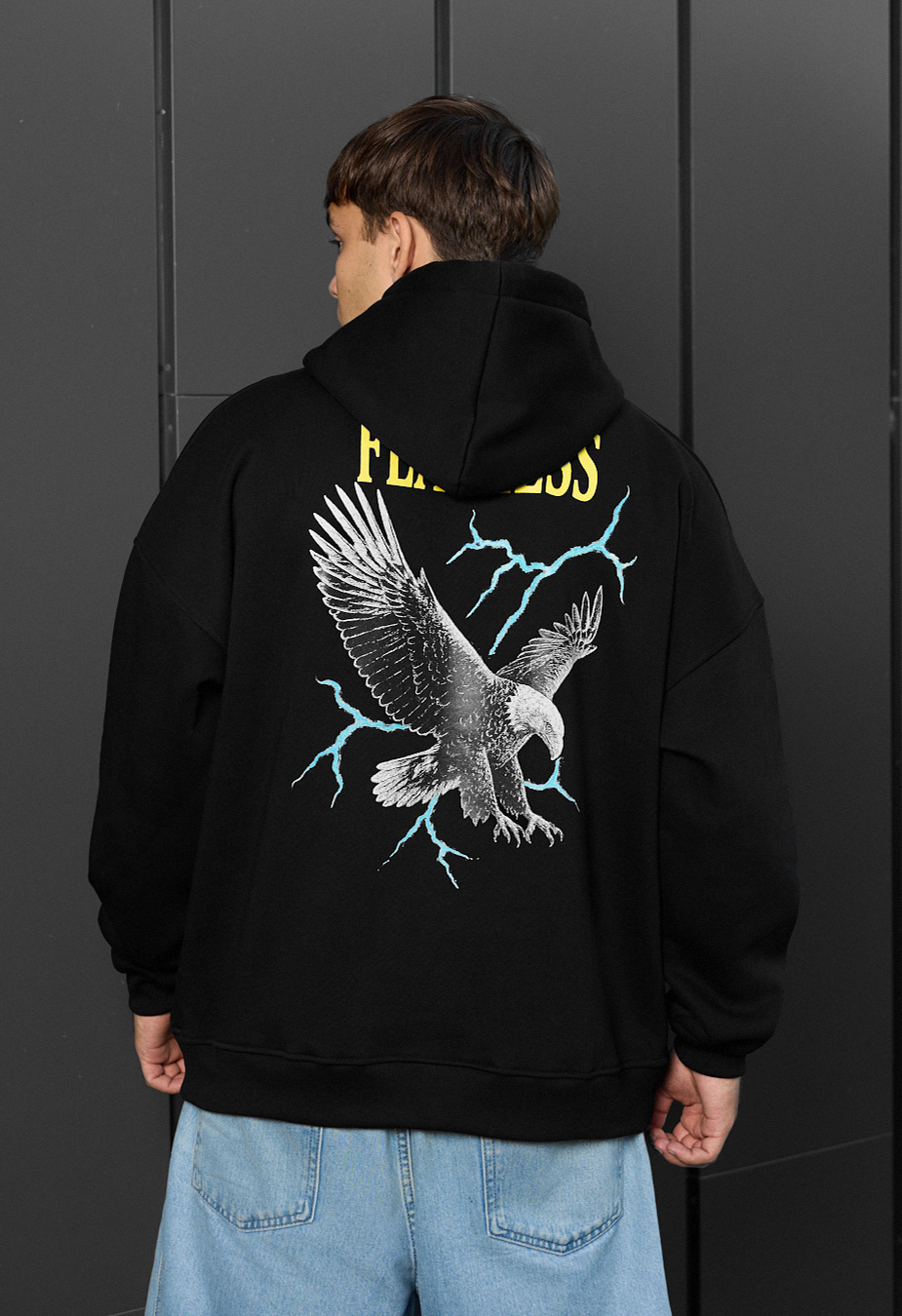 Hanorac Staff fearless oversize fleece