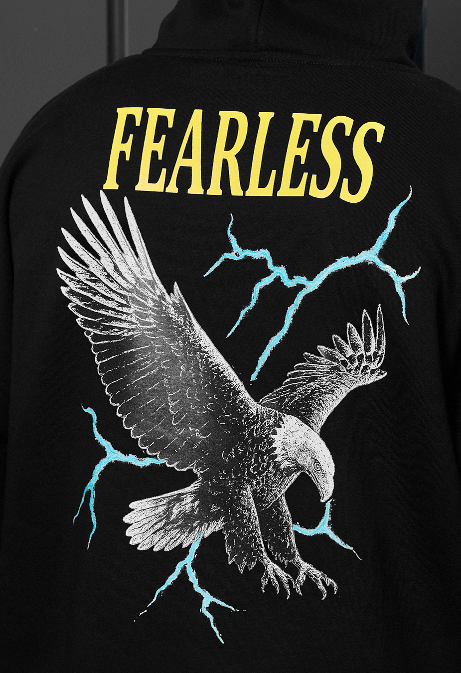 Hanorac Staff fearless oversize fleece