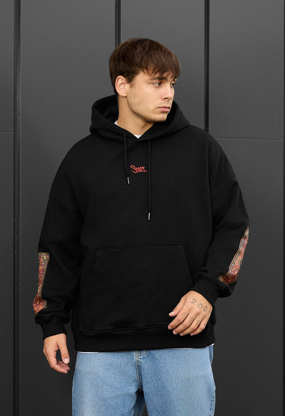 Hanorac Staff ethno oversize fleece