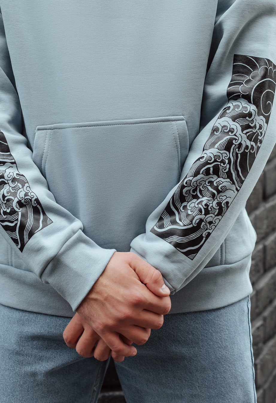 Hanorac Staff logo & waves fleece