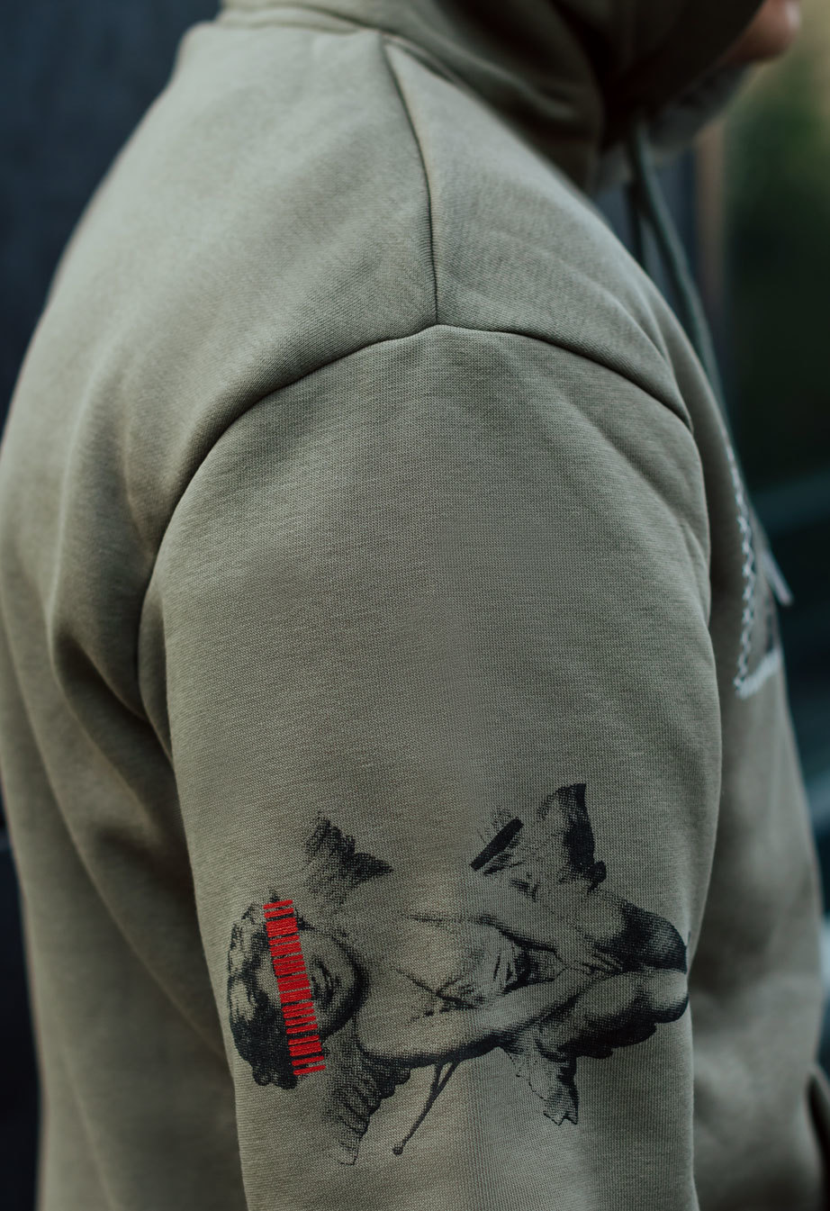 Hanorac Staff red eye fleece