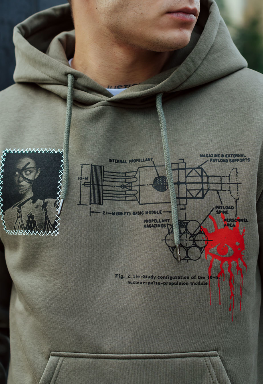 Hanorac Staff red eye fleece
