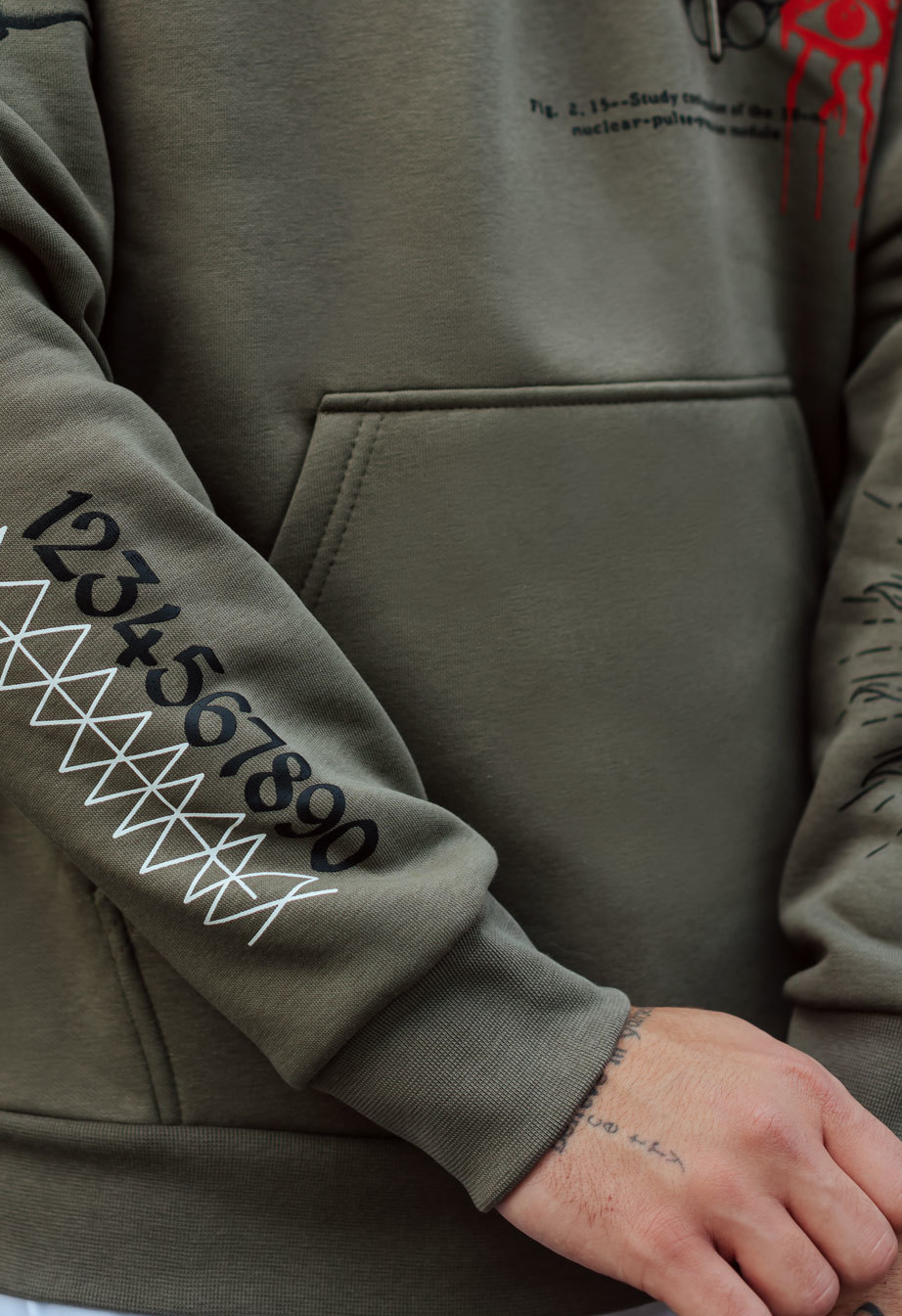Hanorac Staff red eye fleece